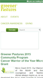 Mobile Screenshot of greenerpastures.org